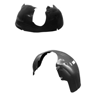 Alzare® - Front Driver and Passenger Side Fender Liner Set (Standard Line)