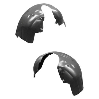Alzare® - Front Driver and Passenger Side Fender Liner Set (CAPA Certified)