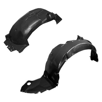 Alzare® - Front Driver and Passenger Side Fender Liner Set (CAPA Certified)