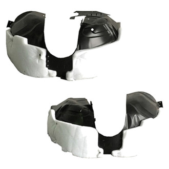 Alzare® - Front Driver and Passenger Side Fender Liner Set (CAPA Certified)