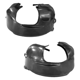 Alzare® - Front Driver and Passenger Side Fender Liner Set (Standard Line)