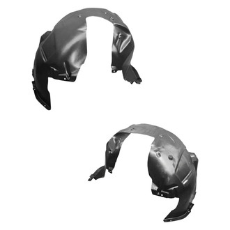 Alzare® - Front Driver and Passenger Side Fender Liner Set (CAPA Certified)
