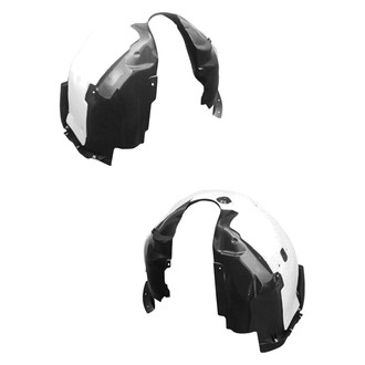 Alzare® - Front Driver and Passenger Side Fender Liner Set (CAPA Certified)