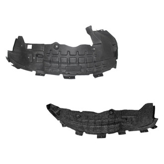 Alzare® - Front Driver and Passenger Side Fender Liner Set (Standard Line)