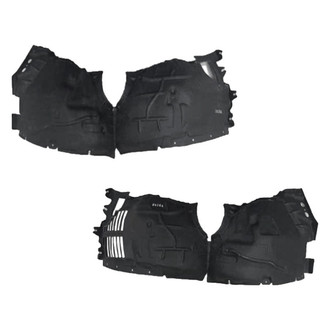 Alzare® - Front Driver and Passenger Side Fender Liner Set (Standard Line)