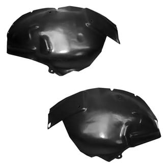 Alzare® - Front Rearward Driver and Passenger Side Fender Liner Front Section Set (Standard Line)