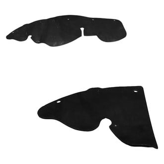 Alzare® - Front Driver and Passenger Side Fender Splash Shield Set (Standard Line)
