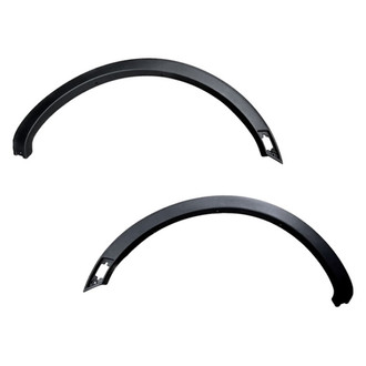 Alzare® - Front Driver and Passenger Side Fender Flare Set (CAPA Certified)
