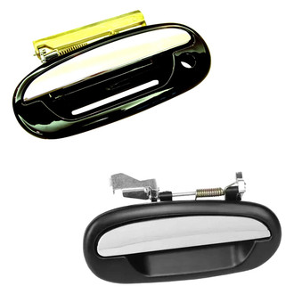 Alzare® - Front Driver and Passenger Side Exterior Door Handle Set (Standard Line)