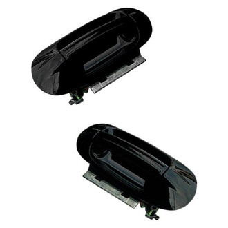 Alzare® - Rear Driver and Passenger Side Exterior Door Handle Set (Standard Line)