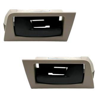 Alzare® - Rear Driver and Passenger Side Interior Door Handle Set (Standard Line)