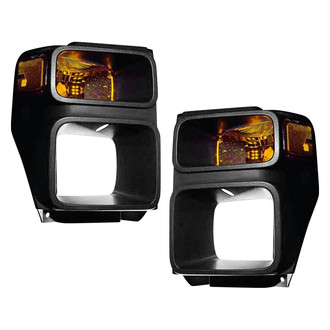 Alzare® - Driver Side Replacement Turn Signal/Corner Light Set (Standard Line)