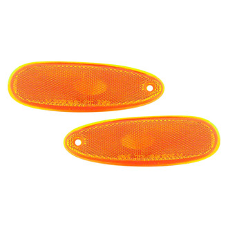 Alzare® - Driver Side Replacement Side Marker Light Set (Standard Line)