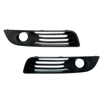 Alzare® - Front Driver and Passenger Side Fog Light Bezel Set (Standard Line)