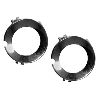 Alzare® - Front Driver and Passenger Side Fog Light Trim Set (Standard Line)