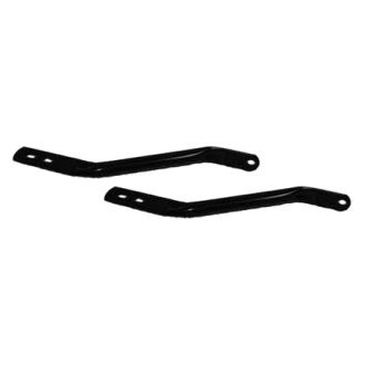 Alzare® - Front Outer Driver and Passenger Side Bumper Bar Brace Set (CAPA Certified)