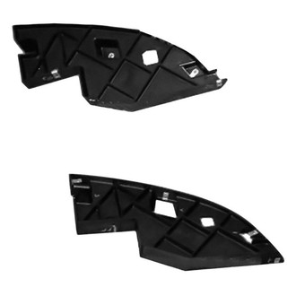 Alzare® - Front Outer Driver and Passenger Side Bumper Filler Set (CAPA Certified)