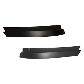 Alzare® - Front Upper Outer Driver and Passenger Side Bumper To Body Filler Panel Set (CAPA Certified)