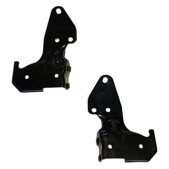 Alzare® - Rear Driver and Passenger Side Bumper Bracket Set (CAPA Certified)