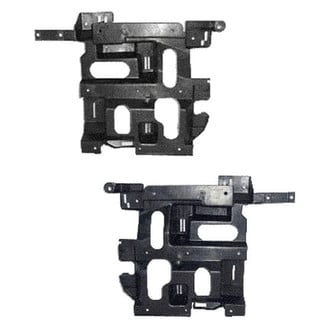 Alzare® - Driver and Passenger Side Headlight Support Set (CAPA Certified)