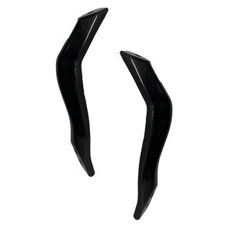 Alzare® - Front Forward Lower Driver and Passenger Side Fender Brace Set (Standard Line)