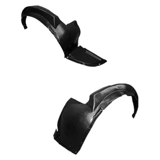 Alzare® - Front Driver and Passenger Side Fender Liner Set (CAPA Certified)