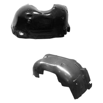 Alzare® - Front Driver and Passenger Side Fender Liner Set (CAPA Certified)