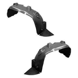 Alzare® - Front Driver and Passenger Side Fender Liner Set (CAPA Certified)