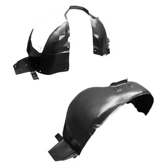 Alzare® - Front Driver and Passenger Side Fender Liner Set (CAPA Certified)