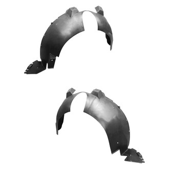 Alzare® - Front Driver and Passenger Side Fender Liner Set (CAPA Certified)