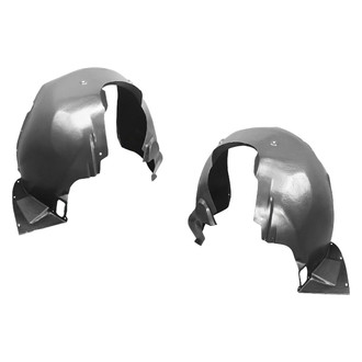Alzare® - Front Driver and Passenger Side Fender Liner Set (CAPA Certified)