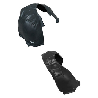 Alzare® - Front Driver and Passenger Side Fender Liner Set (CAPA Certified)