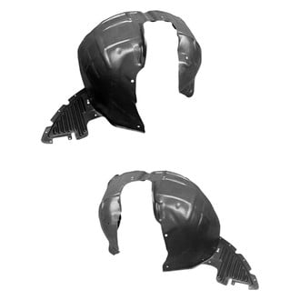 Alzare® - Front Driver and Passenger Side Fender Liner Set (CAPA Certified)