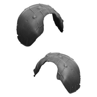 Alzare® - Front Driver and Passenger Side Fender Liner Set (CAPA Certified)