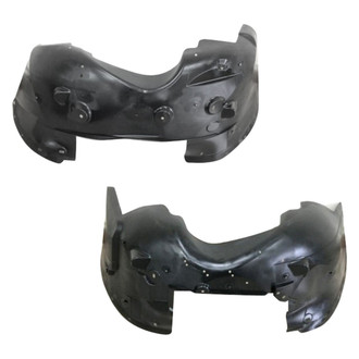 Alzare® - Front Driver and Passenger Side Fender Liner Set (CAPA Certified)
