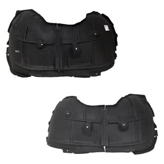Alzare® - Front Driver and Passenger Side Fender Liner Set (CAPA Certified)