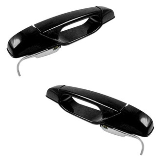 Alzare® - Rear Driver and Passenger Side Exterior Door Handle Set (Standard Line)