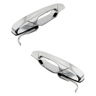 Alzare® - Rear Driver and Passenger Side Exterior Door Handle Set (Standard Line)