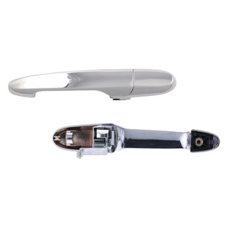 Alzare® - Rear Driver and Passenger Side Exterior Door Handle Set (Standard Line)