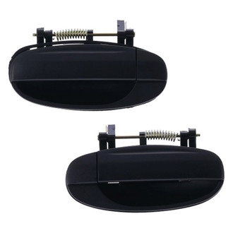 Alzare® - Rear Driver and Passenger Side Exterior Door Handle Set (Standard Line)
