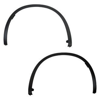 Alzare® - Rear Driver and Passenger Side Wheel Arch Molding Set (CAPA Certified)