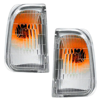 Alzare® - Driver Side Replacement Turn Signal/Corner Light Set (Standard Line)