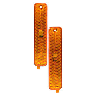 Alzare® - Driver Side Replacement Side Marker Light Set (Standard Line)