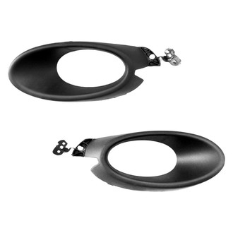 Alzare® - Front Driver and Passenger Side Fog Light Bezel Set (Standard Line)