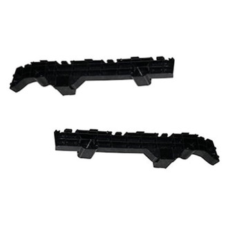 Alzare® - Front Driver and Passenger Side Bumper Cover Spacer Bracket Set (Standard Line)