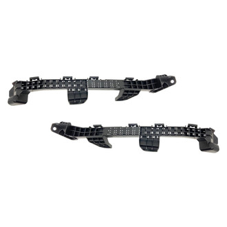 Alzare® - Front Inner Driver and Passenger Side Bumper Cover Support Set (Standard Line)