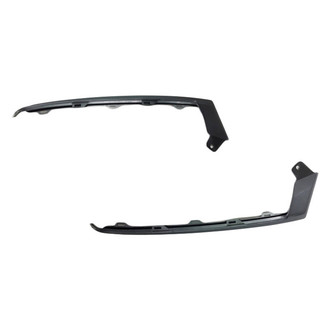 Alzare® - Front Lower Driver and Passenger Side Bumper Cover Molding Set (Standard Line)