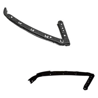 Alzare® - Front Upper Outer Driver and Passenger Side Bumper Cover Bracket Set (CAPA Certified)