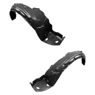 Alzare® - Front Driver and Passenger Side Fender Liner Set (CAPA Certified)