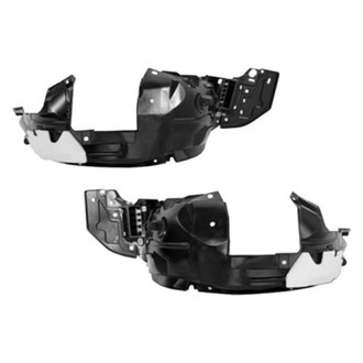 Alzare® - Front Driver and Passenger Side Fender Liner Set (Standard Line)